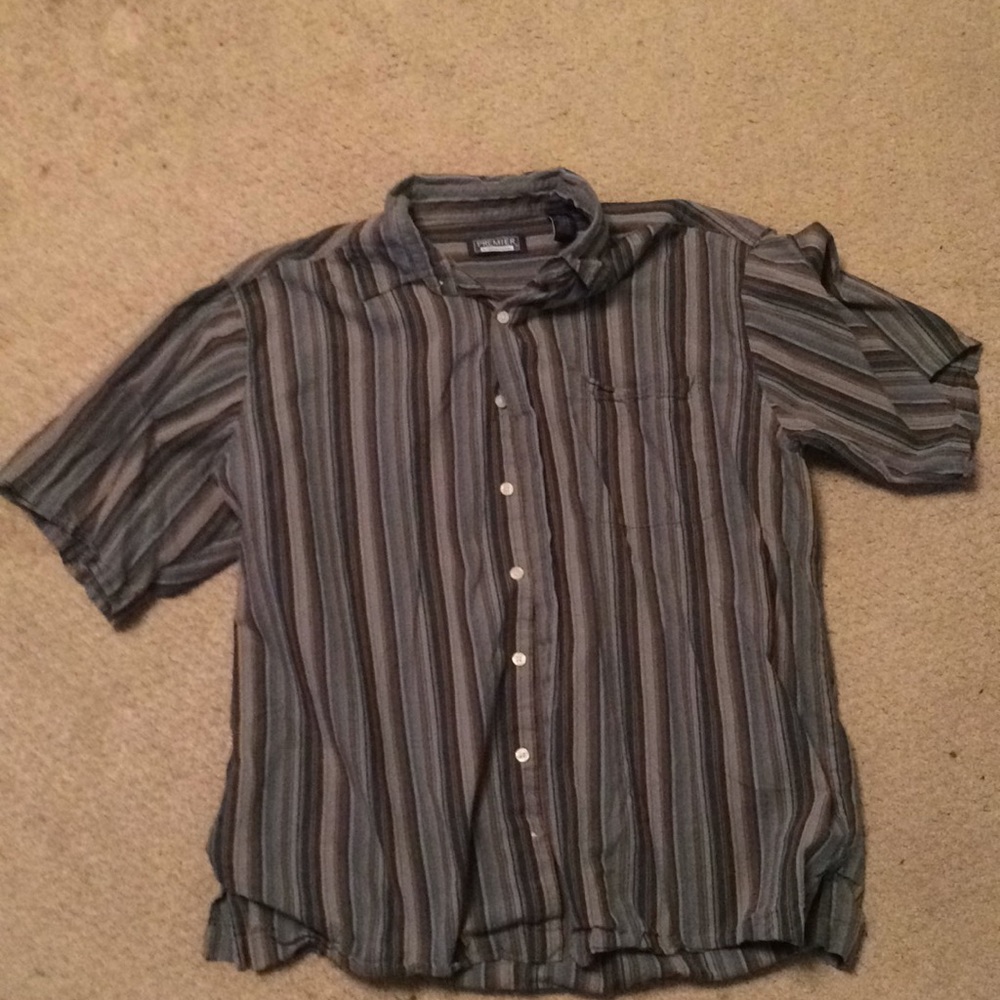 Vintage Short Sleeve Button Down